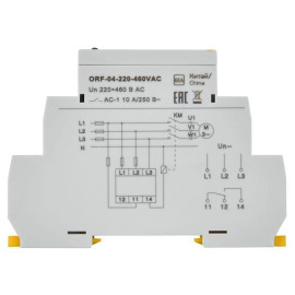 Реле фаз ORF 04 3ф 220-460В AC IEK ORF-04-220-460VAC