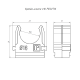 Держатель для труб (клипса) d16мм полистирол Промрукав PR.02716