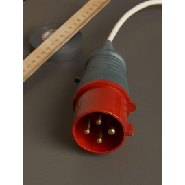 Вилка эл. каб. 32А 3P+PE 380В IP44 ССИ-024 IEK PSR02-032-4