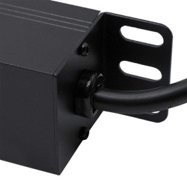 Блок розеток 8-м 10А IEC 60320 C13 для 19дюйм шкафов автомат защиты DKC R519IEC8CBC14