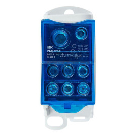 Блок распределительный на DIN-рейку РБД-125А IEK RBD-125