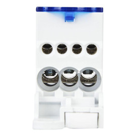 Блок распределительный на DIN-рейку РБД-80А IEK RBD-80