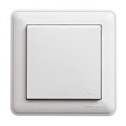 Розетка 1-м СП W59 Aqua 16А IP44 с заземл. защ. шторки в сборе бел. SE RS16-152B-18