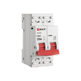Выключатель нагрузки 2п 25А ВН-63N PROxima EKF S63225