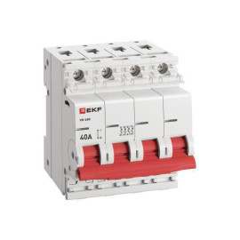 Выключатель нагрузки 4п 40А ВН-63N PROxima EKF S63440