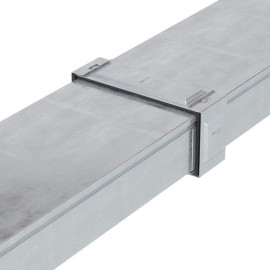 Комплект для обеспечения степени защиты IP44 в местах соединения секций лотков 300х50 цинк-ламель (аналог гор. оцинк.) DKC SIP00530HDZL