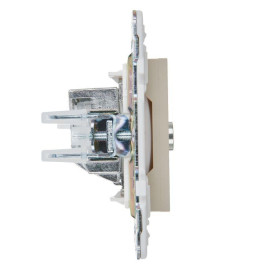 Розетка TV оконечная SKANDY SK-A12B беж. IEK SK-A10-O-K10