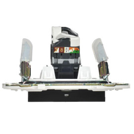 Розетка компьютерная RJ45 кат.5E SKANDY SK-K01Bl черн. IEK SK-K10-1-K02