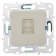 Розетка компьютерная RJ45 кат.5E SKANDY SK-K01B беж. IEK SK-K10-1-K10