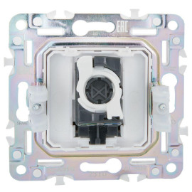 Розетка компьютерная RJ45 кат.5E SKANDY SK-K01G графит IEK SK-K10-1-K53