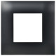 Рамка 1-м SKANDY SK-F01Bl черн. IEK SK-M12-K02
