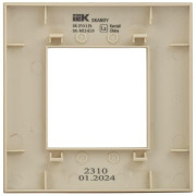 Рамка 1-м SKANDY SK-F01B беж. IEK SK-M12-K10