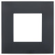 Рамка 1-м SKANDY SK-F01G графит IEK SK-M12-K53