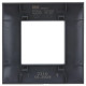 Рамка 1-м SKANDY SK-F01G графит IEK SK-M12-K53