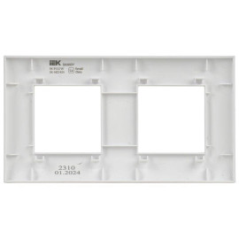 Рамка 2-м SKANDY SK-F02W арктич. бел. IEK SK-M22-K01