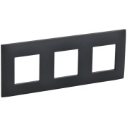Рамка 3-м SKANDY SK-F03G графит IEK SK-M32-K53