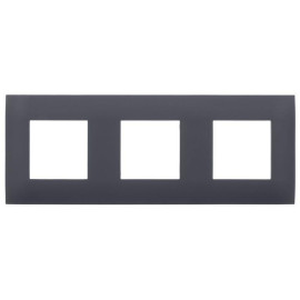 Рамка 3-м SKANDY SK-F03G графит IEK SK-M32-K53