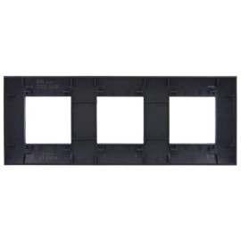 Рамка 3-м SKANDY SK-F03G графит IEK SK-M32-K53