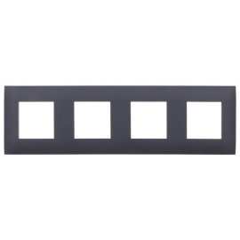 Рамка 4-м SKANDY SK-F04G графит IEK SK-M42-K53