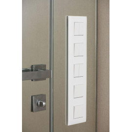 Рамка 5-м SKANDY SK-F05W арктич. бел. IEK SK-M52-K01