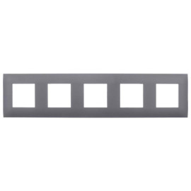 Рамка 5-м SKANDY SK-F05G графит IEK SK-M52-K53