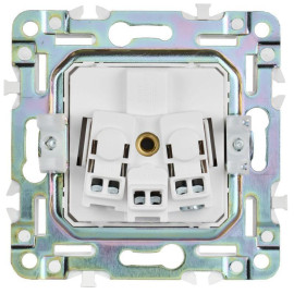 Розетка SKANDY 16А с заземл. защ. шторки SK-R04G графит IEK SK-R14-16-K53