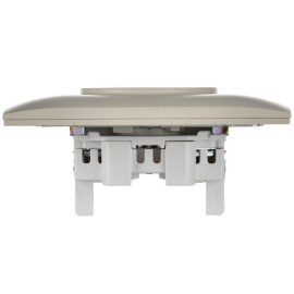 Розетка 2-м SKANDY 10А без заземл. без защ. шторок в сборе SK-R10B беж. IEK SK-R20-10-K10-F