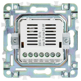 Термостат электронный SKANDY SK-T01W с индикацией арктич. бел. IEK SK-RT11-K01