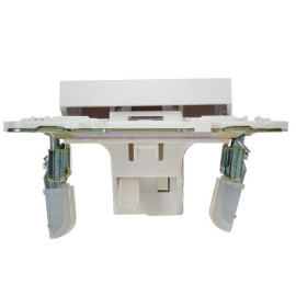 Выключатель 1-кл. SKANDY 10А SK-V01W арктич. бел. IEK SK-V10-0-10-K01