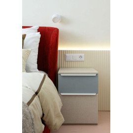 Выключатель проходной 1-кл. SKANDY 10А SK-V02W арктич. бел. IEK SK-V12-0-10-K01