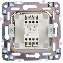Выключатель проходной 1-кл. SKANDY 10А SK-V08W с индикацией арктич. бел. IEK SK-V12-1-10-K01