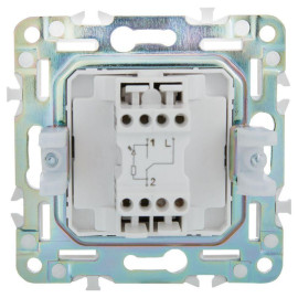 Выключатель проходной 1-кл. SKANDY 10А SK-V08G с индикацией графит IEK SK-V12-1-10-K53