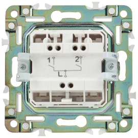 Выключатель 2-кл. SKANDY 10А SK-V04W арктич. бел. IEK SK-V20-0-10-K01