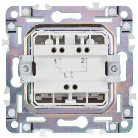 Выключатель 2-кл. SKANDY 10А SK-V04B беж. IEK SK-V20-0-10-K10