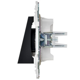 Вывод кабеля SKANDY SK-O01Bl черн. IEK SK-VK10-0-K02