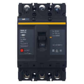 Выключатель автоматический 3п 63А 25кА ВА88-32 MASTER IEK SVA10-3-0063-02