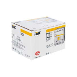 Выключатель автоматический 3п 160А 35кА ВА 88-33 KARAT IEK SVA20-3-0160