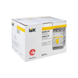 Выключатель автоматический 3п 160А 35кА ВА 88-35 KARAT IEK SVA30-3-0160