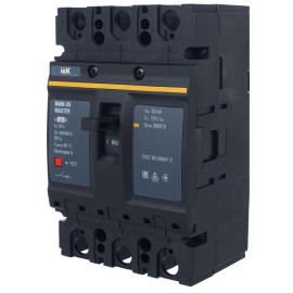 Выключатель автоматический 3п 250А 35кА ВА88-35 MASTER IEK SVA30-3-0250-02