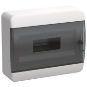 Корпус ЩРН-П-12 TEKFOR IP41 черн. прозр. дверь пластик. IEK TF5-KP12-N-12-41-K01-K03