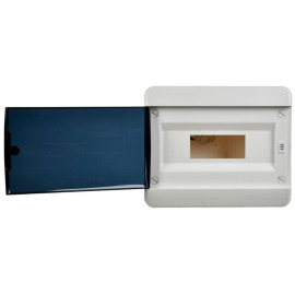 Корпус ЩРН-П-12 TEKFOR IP41 черн. прозр. дверь пластик. IEK TF5-KP12-N-12-41-K01-K03