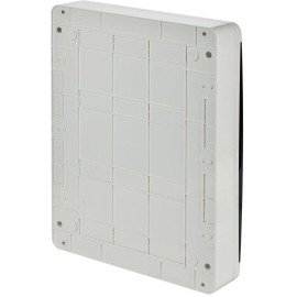 Корпус ЩРН-П-54 TEKFOR IP41 черн. прозр. дверь пластик. IEK TF5-KP12-N-54-41-K01-K03