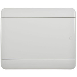 Корпус ЩРВ-П-12 TEKFOR IP41 бел. дверь пластик. IEK TF5-KP13-V-12-41-K01-K01
