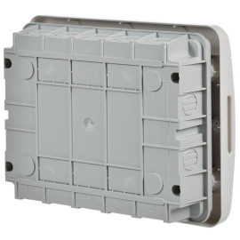 Корпус ЩРВ-П-12 TEKFOR IP41 бел. дверь пластик. IEK TF5-KP13-V-12-41-K01-K01