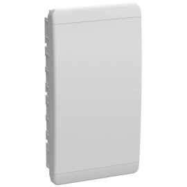 Корпус ЩРВ-П-36 TEKFOR IP41 бел. дверь пластик. IEK TF5-KP13-V-36-41-K01-K01