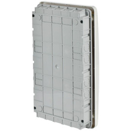 Корпус ЩРВ-П-36 TEKFOR IP41 бел. дверь пластик. IEK TF5-KP13-V-36-41-K01-K01