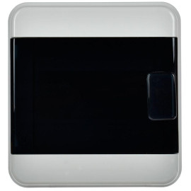 Корпус КМПн-6 TEKFOR IP65 черн. прозр. дверь пластик. IEK TF5-KP72-N-06-65-K03-K02