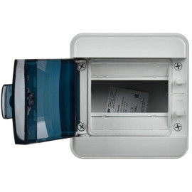 Корпус КМПн-6 TEKFOR IP65 черн. прозр. дверь пластик. IEK TF5-KP72-N-06-65-K03-K02