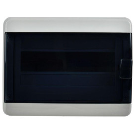 Корпус КМПн-12 TEKFOR IP65 черн. прозр. дверь пластик. IEK TF5-KP72-N-12-65-K03-K02