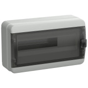 Корпус КМПн-18 TEKFOR IP65 черн. прозр. дверь пластик. IEK TF5-KP72-N-18-65-K03-K02